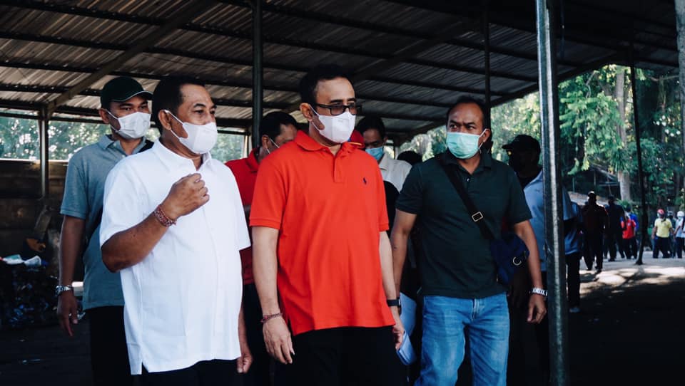 Kunjungan Kerja Bapak Walikota Denpasar ke Depo Cemara Desa Sanur Kaja