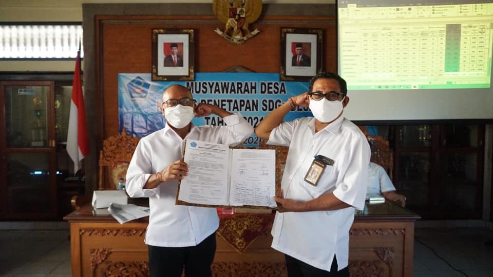 Penetapan Musyawarah Desa Khusus SDGs Desa Sanur Kaja