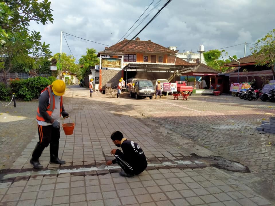 Cash For Work Program KOTAKU di Desa Sanur Kaja