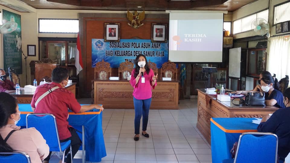 Sosialisasi Pola Asuh Anak Bagi Keluarga Desa Sanur Kaja