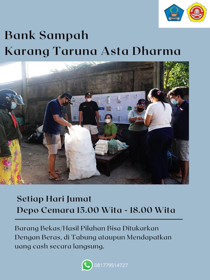 Bank Sampah Karang Taruna Asta Dharma Desa Sanur Kaja