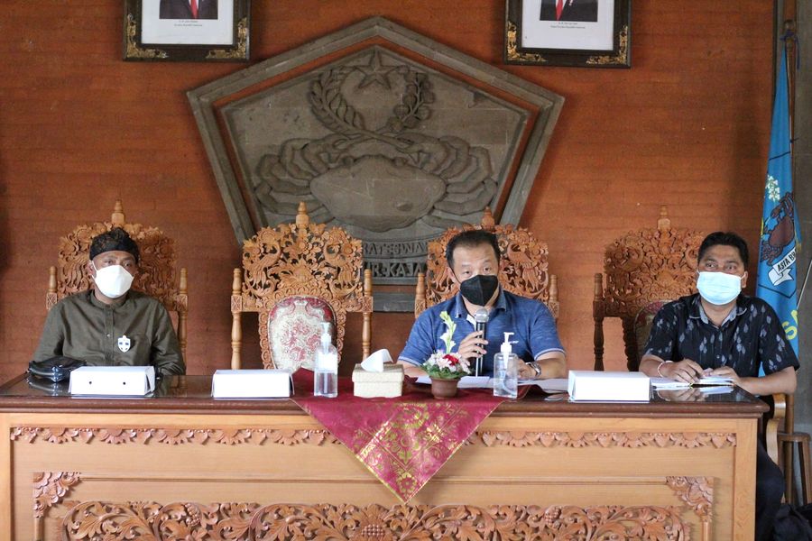 Kegiatan Rapat Koordinasi TPS3R Cemara Desa Sanur Kaja
