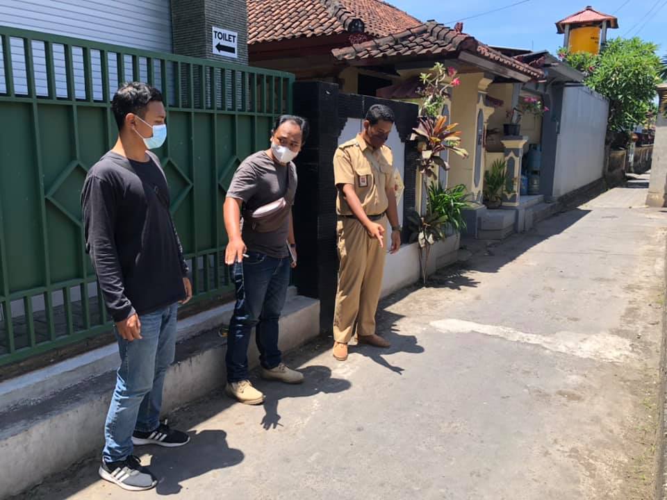 Tim RKP Desa Sanur Kaja Mengecek Lokasi Usulan-usulan Masyarakat Desa untuk Perencanaan Desa Tahun 2022