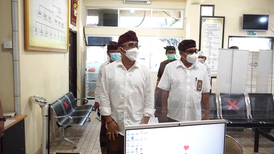 Kunjungan Kerja Bapak Walikota Denpasar ke Kantor Perbekel Desa Sanur Kaja