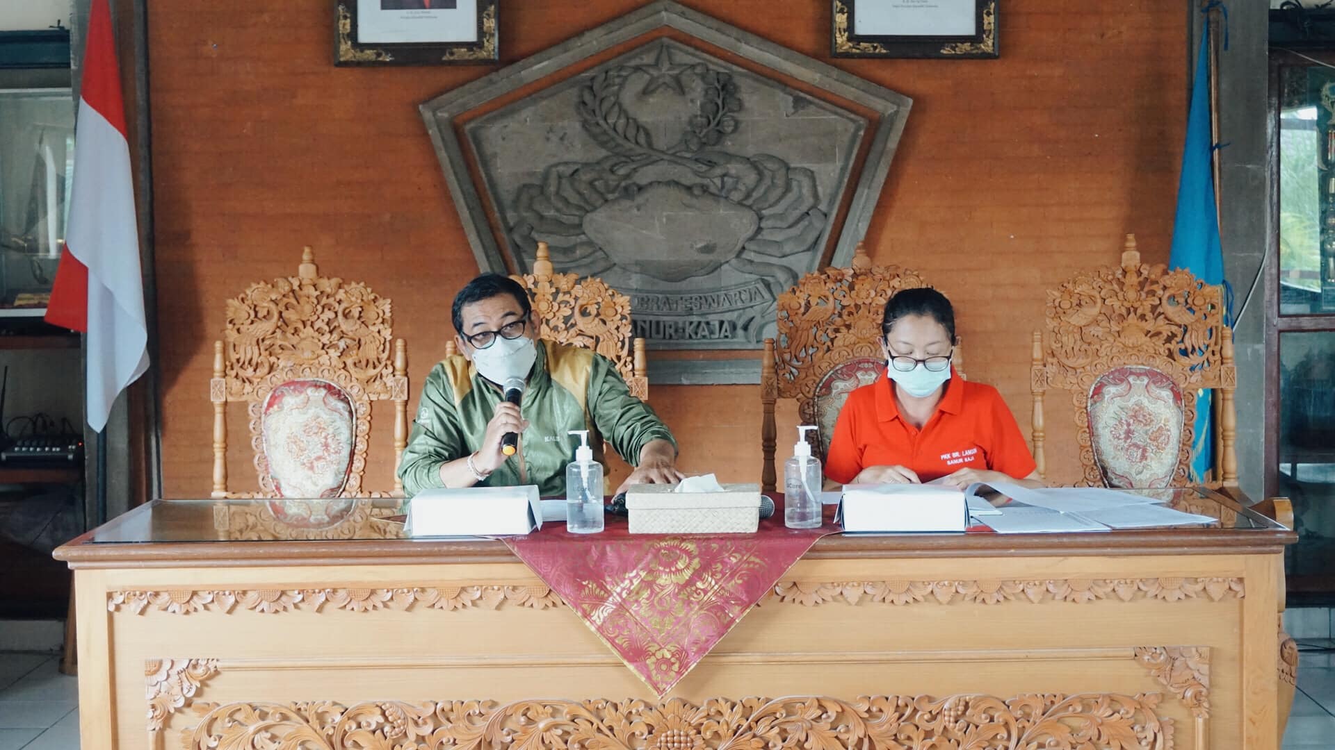 Rapat Rutin PKPKD dan PPKD Desa Sanur Kaja