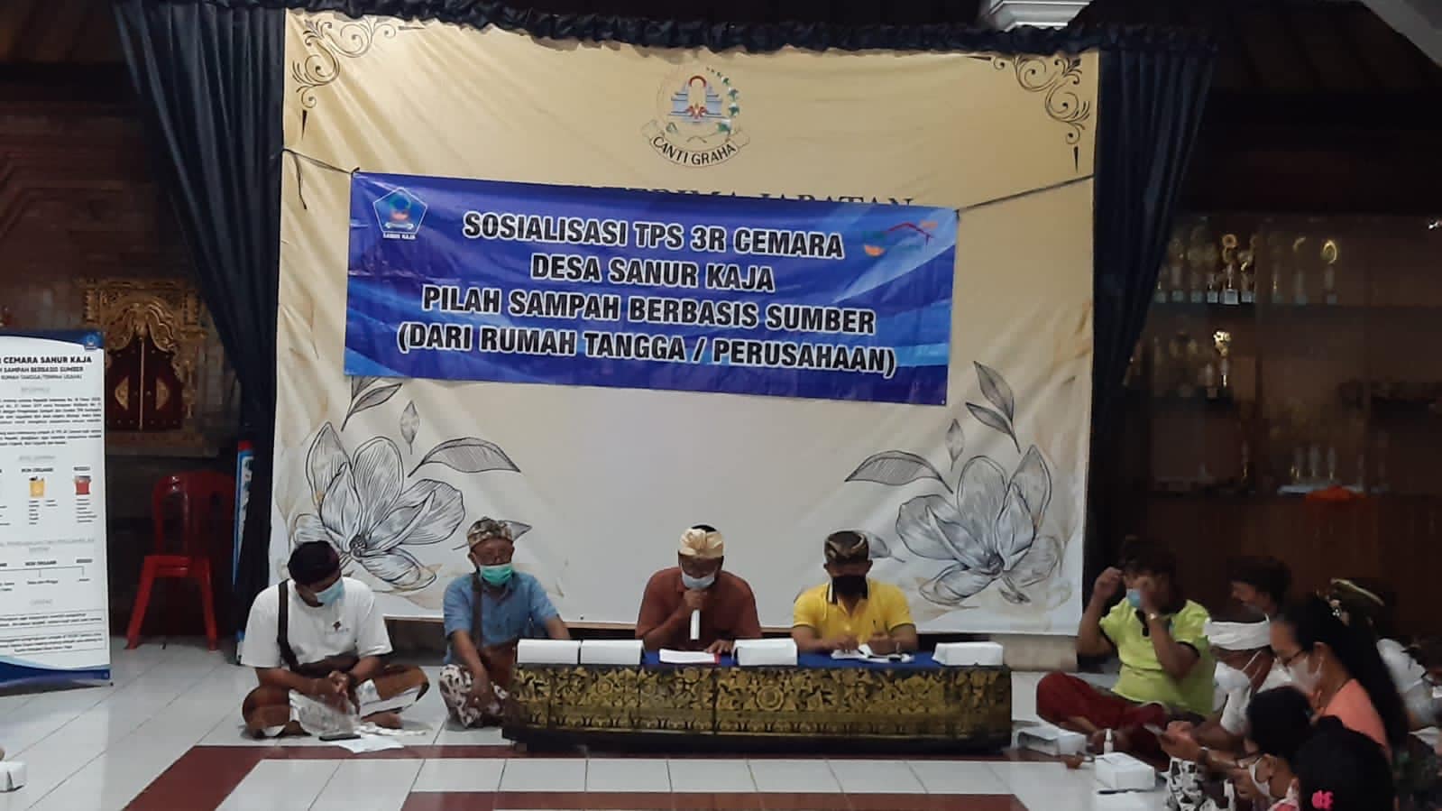 Sosialisasi dan Edukasi terkait TPS3R Cemara di Dusun Tegal Asah Sanur Kaja