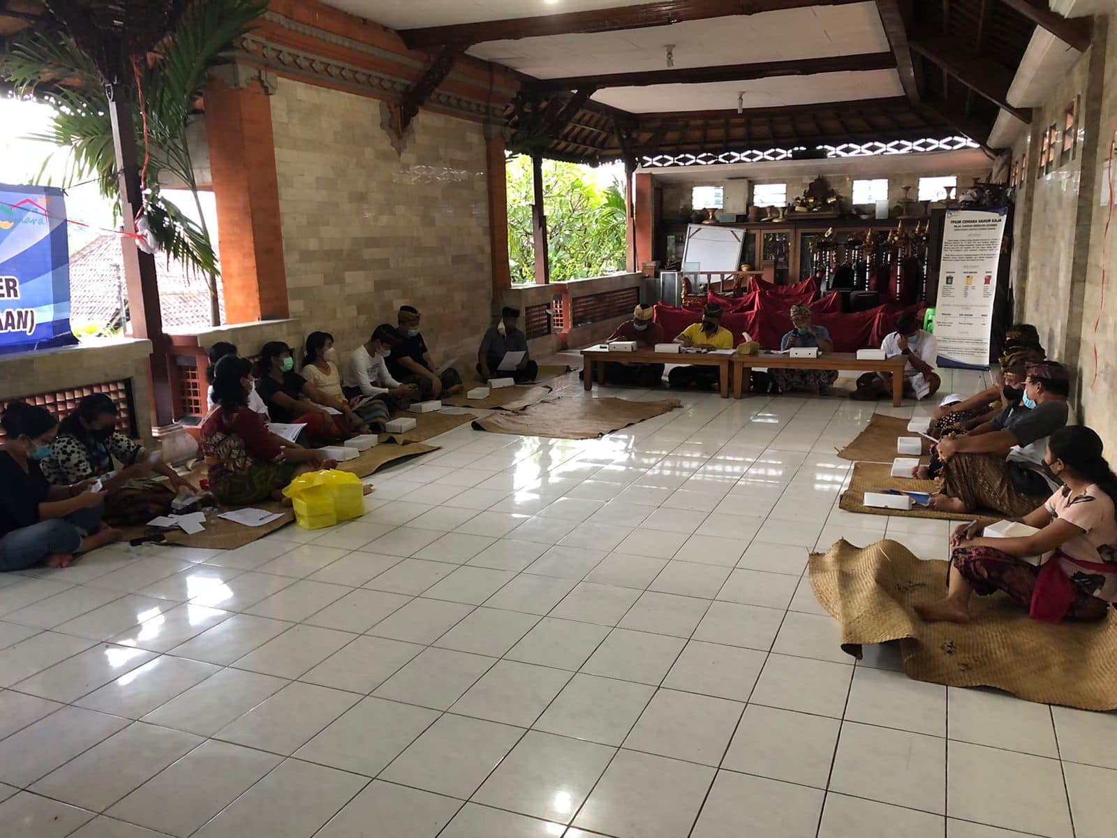 Sosialisasi dan Edukasi terkait TPS3R Cemara di Dusun Buruwan Sanur Kaja