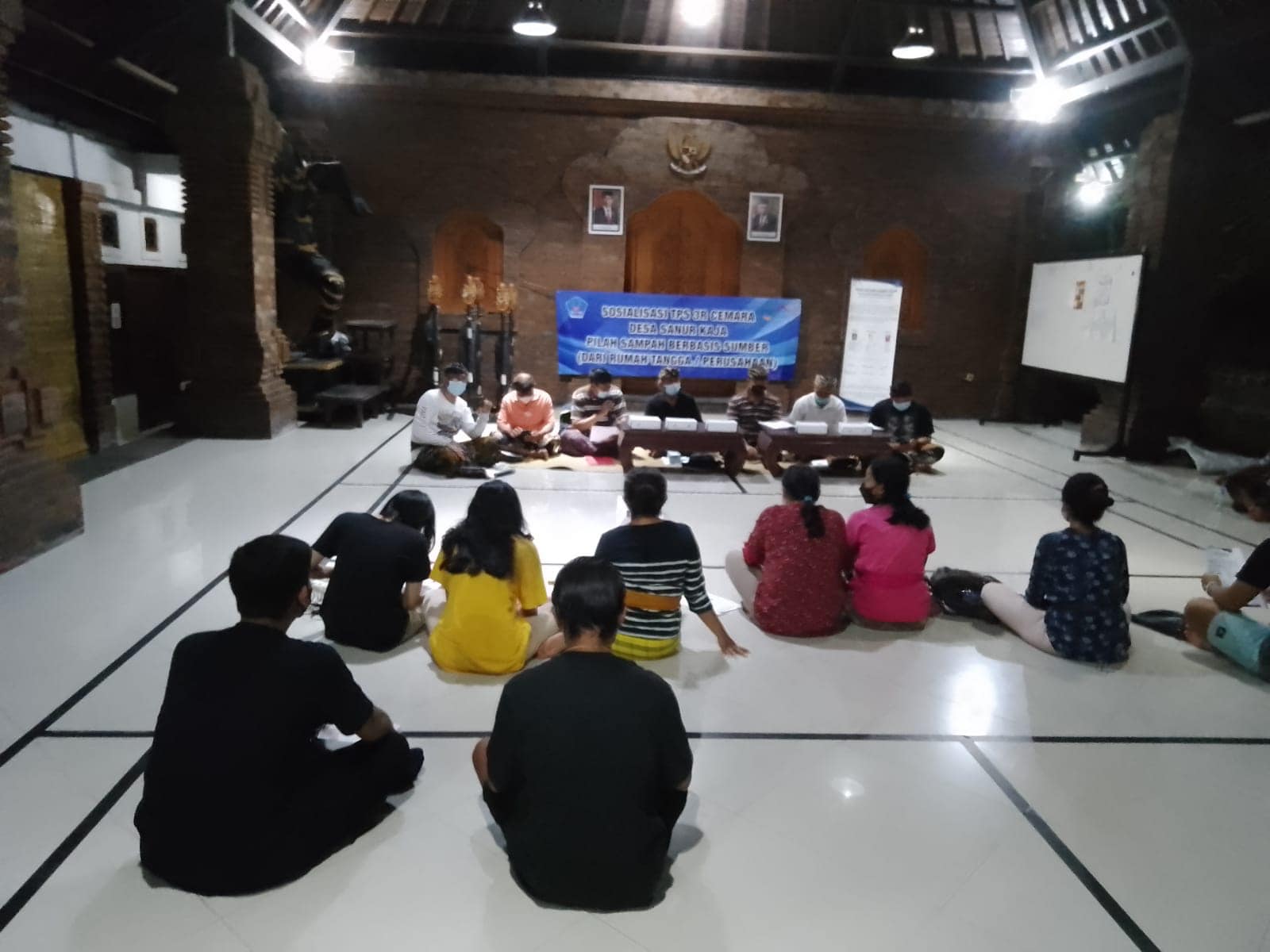 Sosialisasi dan Edukasi terkait TPS3R Cemara di Dusun Pekandelan Sanur Kaja