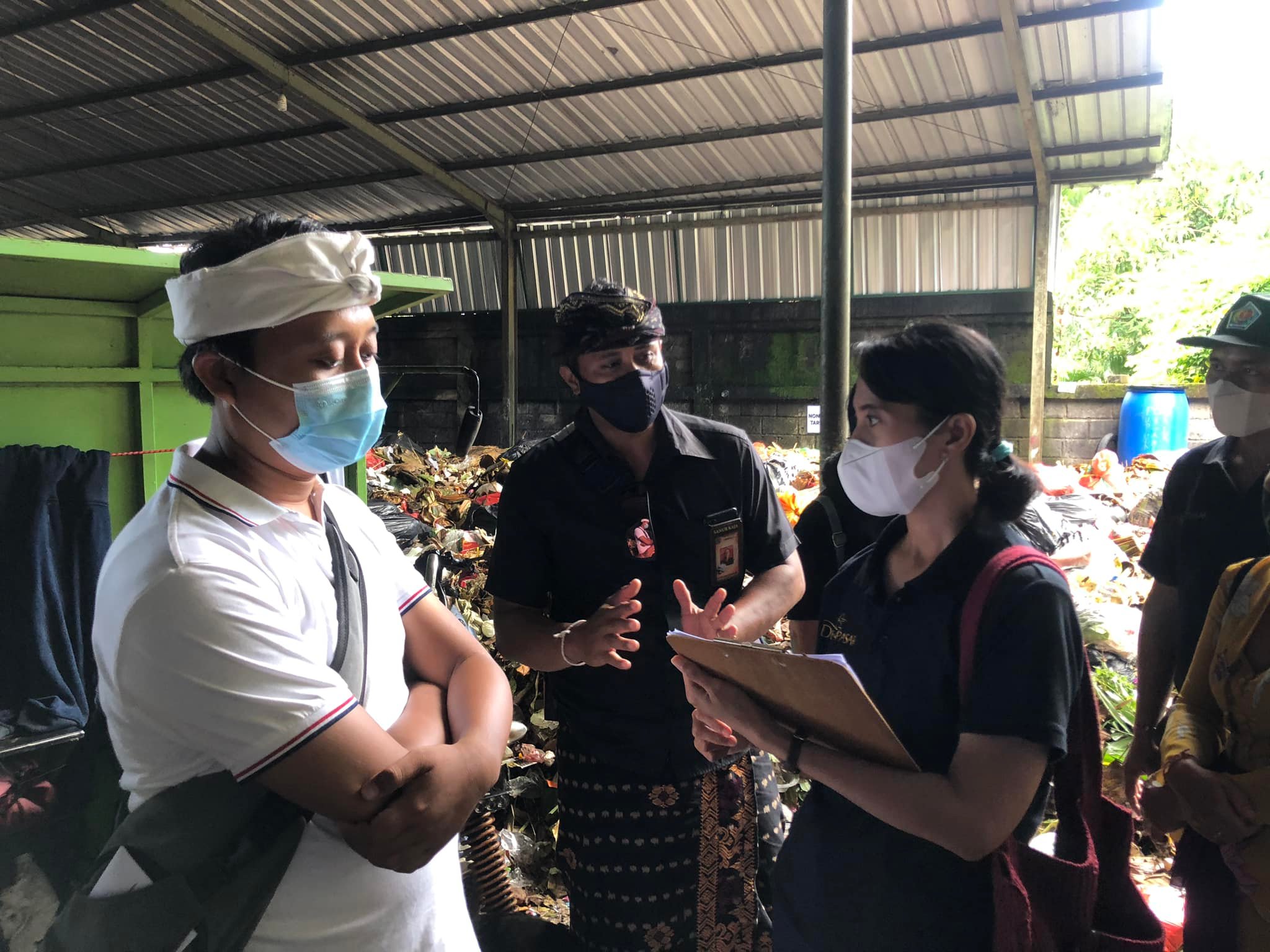 Monitoring KSM (Kelompok Swadaya Masyarakat) Cemara di TPS3R Cemara