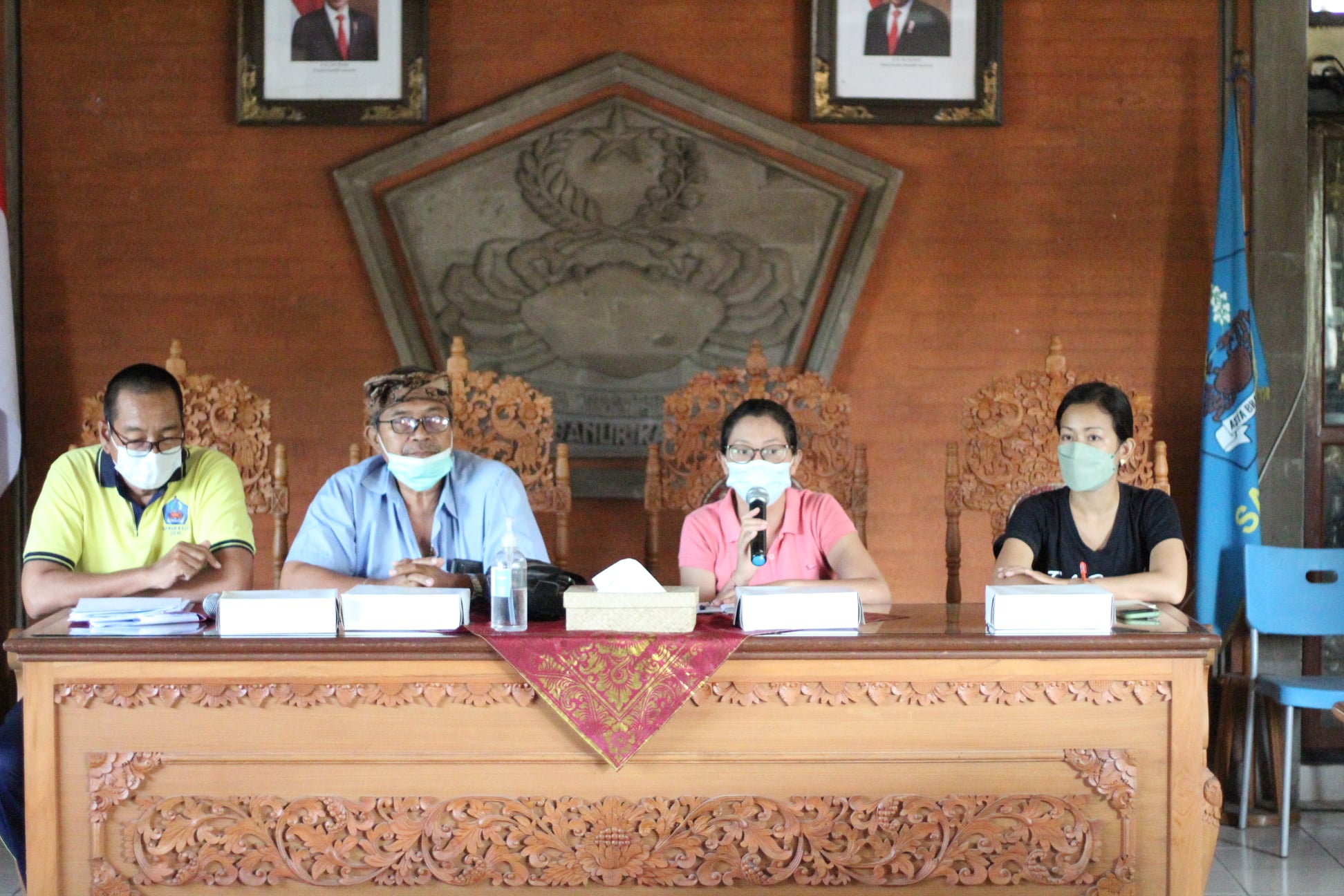 Rapat Koordinasi Bulan Bahasa Bali Tahun 2022 yang nantinya akan diselenggarakan pada Bulan Februari.