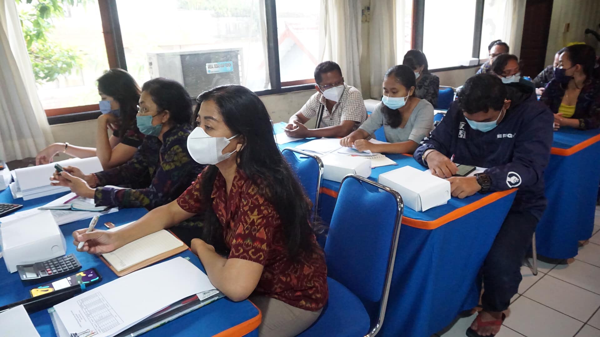 Rapat Koordinasi Laporan Realisasi APBDesa Th 2021 dan Pembahasan Rancangan Pungutan Desa serta Rancangan Swakelola Sampah