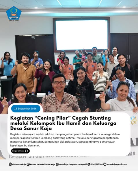Kegiatan Cening Pilar Cegah Stunting melalui Kelompok Ibu Hamil dan Keluarga 